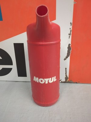 Vintage Motul 5 Liter, 1 Gallone, 5 US QT, Kanne / Ausgießer, Öl / Frostschutzmittel