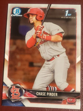 2018 Bowman Chrome #BCP222 Chase Pinder OF St. Louis Cardinals   ***40% off 2+
