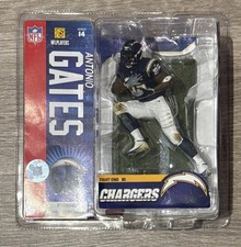 MCFARLANE NFL Series 14 ANTONIO GATES CHARGES VARIANT CHASE FIGURE 2006 Blue