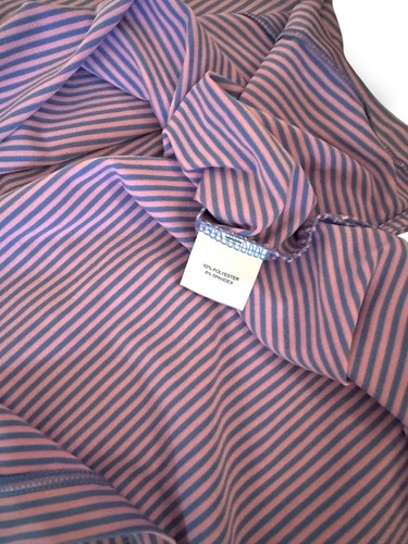 Peter Millar Crown Sport Polo Shirt Summer Comfort Striped sz L MS23EK03S - Picture 4 of 8