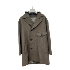 HERMES PT9617 Chester Apparel Clothing Nylon Hooded Outerwear Long coat