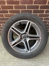 MERCEDES GLE 20” AMG ALLOY WHEEL & TYRE W167 STAGGERED Genuine