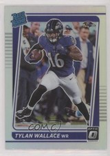 2021 Panini Donruss Optic Rated Rookie Holo Prizm Tylan Wallace #226 pe8