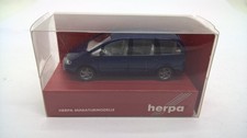 Herpa 032124 Seat Alhambra Van ähnlich Sharan Galaxy dunkelblaumet. in OVP (72)