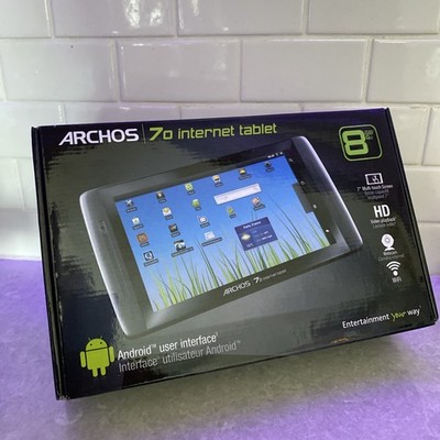 Archos 70 8 GB Wi-Fi Internet Tablet - Black (501582) open box 