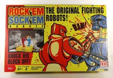 Mattel ROCK'EM SOCK'EM Fighting Robots Game BOX ONLY