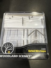 A3000 Woodland Scenics O Scale Barbed Wire Fence NEW