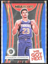 2019-20 Hoops Premium Stock #15 Cameron Johnson We Got Next Blue