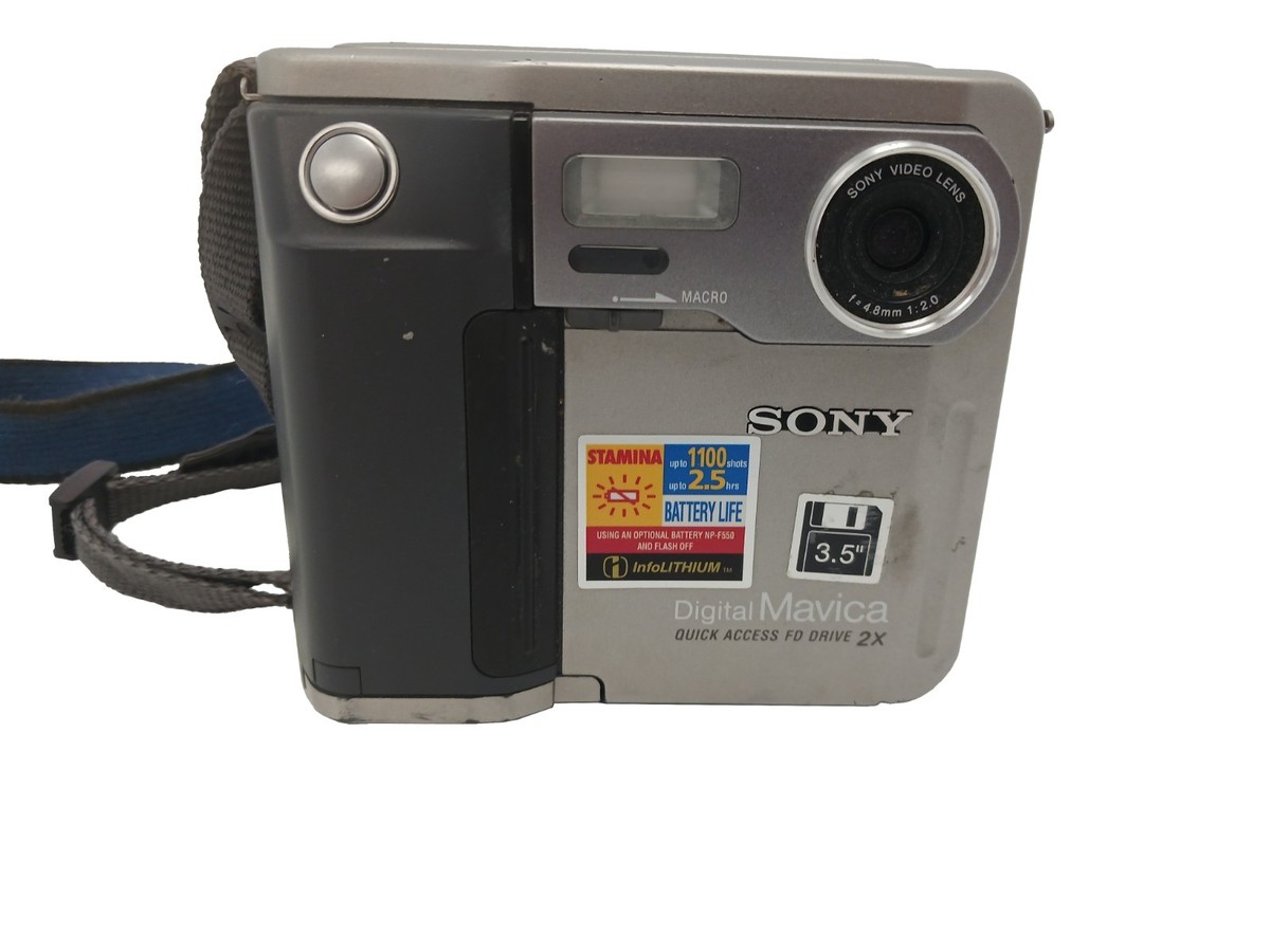 Sony Mavica MVC FD51 Vintage Digital Camera Floppy Disk LCD Screen