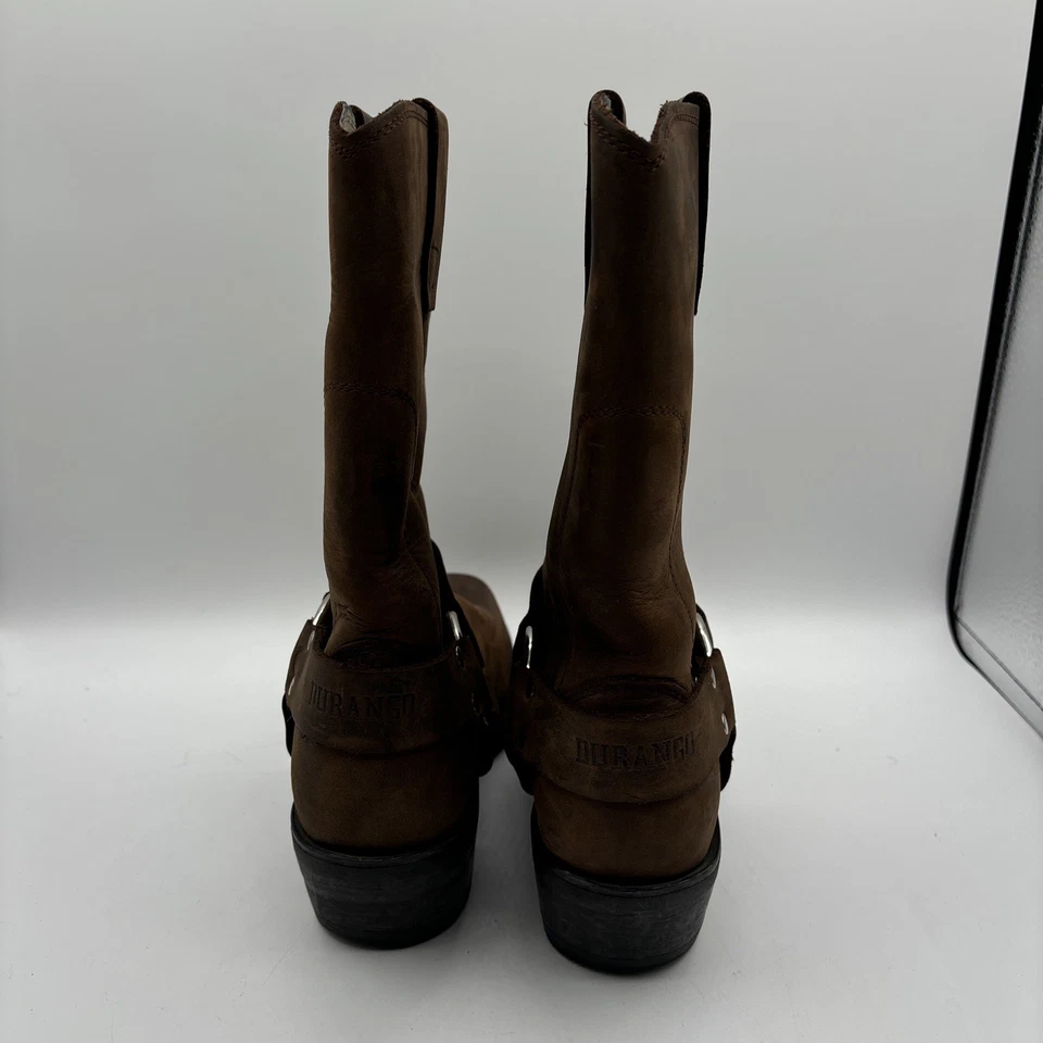 Durango Arnés Crossroads Bota Mujer 7M Gaucho Hebilla Cuero Marrón RD594 Foto 3 de 4