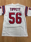 ANDRE TIPPETT Autograph New England Patriots NFL Custom Jersey Beckett #W530598
