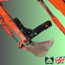 digger excavator  thumb grab, grapple, talon grip 1.5 - 2.5T 650mm fork, INC VAT