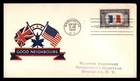 Mayfairstamps US FDC 1943 Washington DC France good neighbors First Day Cover aa
