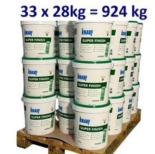 33 x 28 kg KNAUF Super Finish Sheetrock mastic prêt à l'emploi
