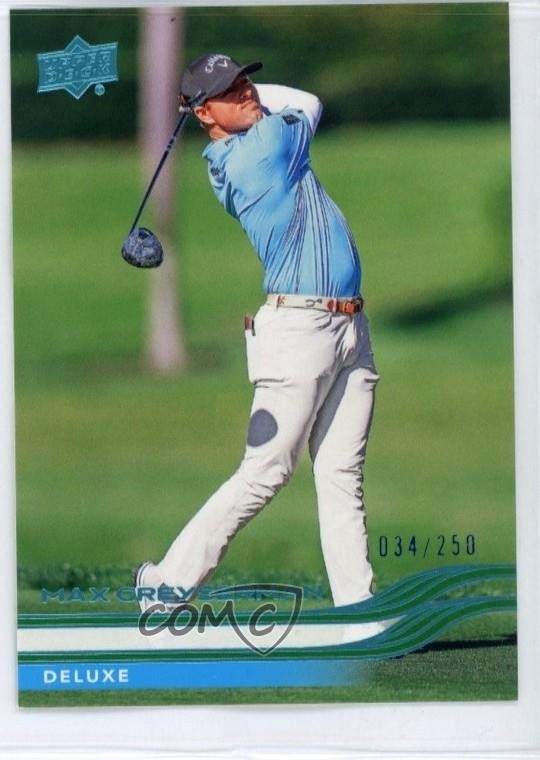 2026 Upper Deck Deluxe 34/250 Max Greyserman #29 Rookie RC 16fy
