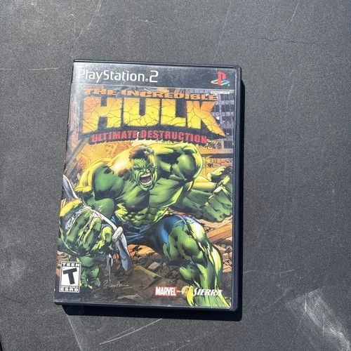 PlayStation 2 PS2 Game The Incredible Hulk Ultimate Destruction CIB Complete