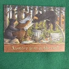 LIQUIDATING-Leanin’ Tree Birthday Greeting Card “Another Year In The Can…”