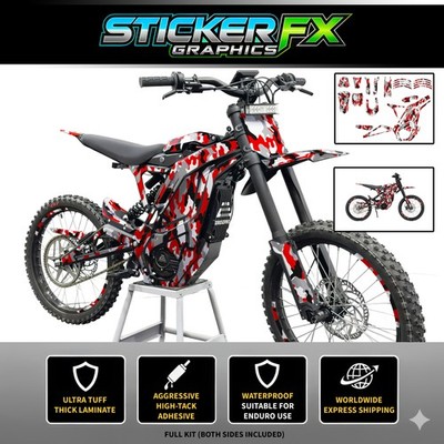 Premium Sticker Kit für E-Ride Pro SS, Eride Pro Grafik Kit, Eride Decals Wrap