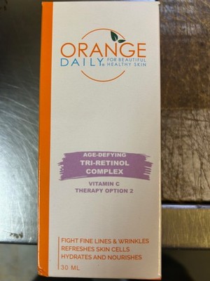 Orange Vitamin C Age-Defying Tri-Retinol Complex Vitamin C 30mL EXP7/2026 Daily
