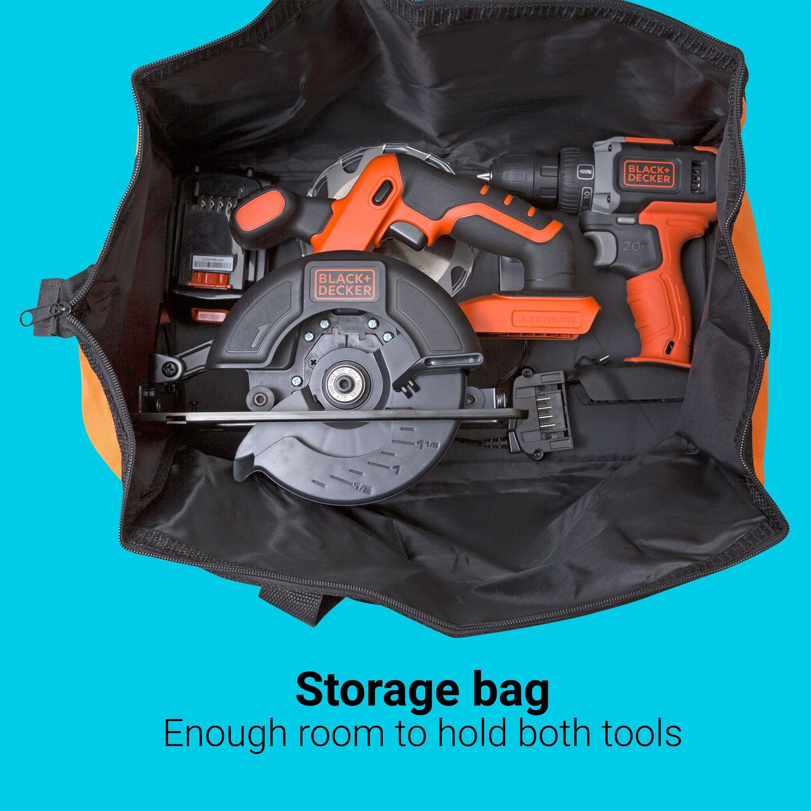 BLACK+DECKER 20V MAX* POWERCONNECT™  Combo Kit - BDCD220CS