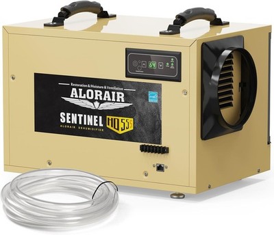 ALORAIR 120 Pint Crawl Space Dehumidifier with Drain Hose For 1300sq Basements