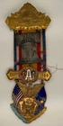 RARE ORIGINAL US CIVIL WAR VETERAN GAR 1899 ELABORATE REUNION MEDAL PHILADELPHIA