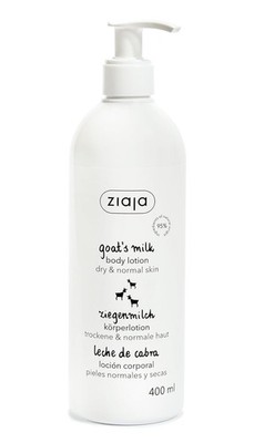ZIAJA Ziegenmilch Körperlotion, 1er Pack (1 x 400 ml)