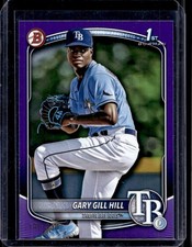 Gary Gill Hill 2025 Bowman #BP-55 Purple /250