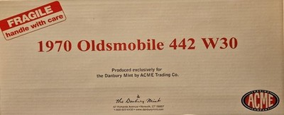 1970 Oldsmobile 442 W-30 - The Danbury Mint - 1:18 model by Acme