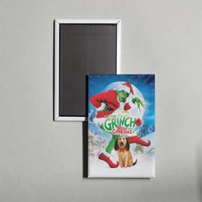How the Grinch Stole Christmas Mini Movie Poster Fridge Locker Magnet