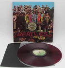 The Beatles Sgt. Pepper's Lonely Hearts Club Band AP8163 Japan Red Vinyl S1706