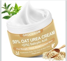 Urea Cream 50 Percent for Feet with Oat 5.29 oz Foot Hand Cream Maximum.
