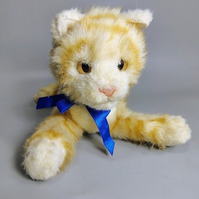 RARE Douglas Cuddle Toys Orange Tabby Kitty Cat Plush Riley Stuffed Animal
