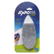 Whiteboard Eraser Pad Refills, 8 Peel-Off Layers - Office, School, Classroom