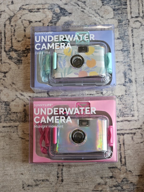 2 Sunnylife Underwater Cameras Dolce Vita-Iri Midnight Waterproof 35mm Brand NIB
