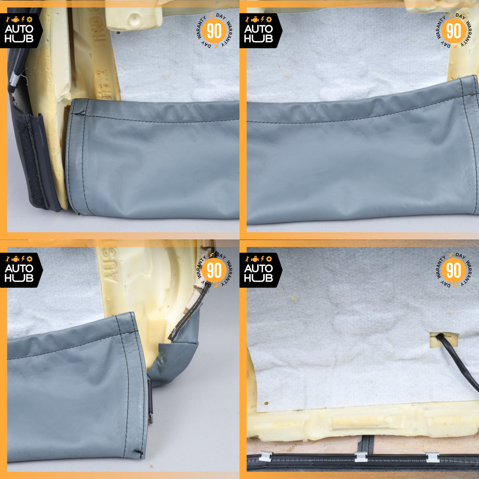 Aston Martin DB9 Front Right Passenger Side Top Upper Seat Cushion Blue OEM 34k