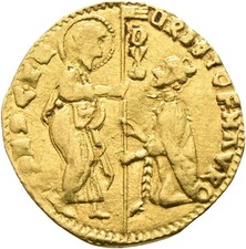 Venezia Cristoforo Moro bel ducato 1462 1471 bb/spl gr3,51