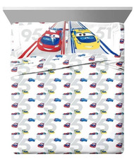 Disney Pixar Cars "The Race Is On" Kids Microfiber Sheet Set-W182802520442