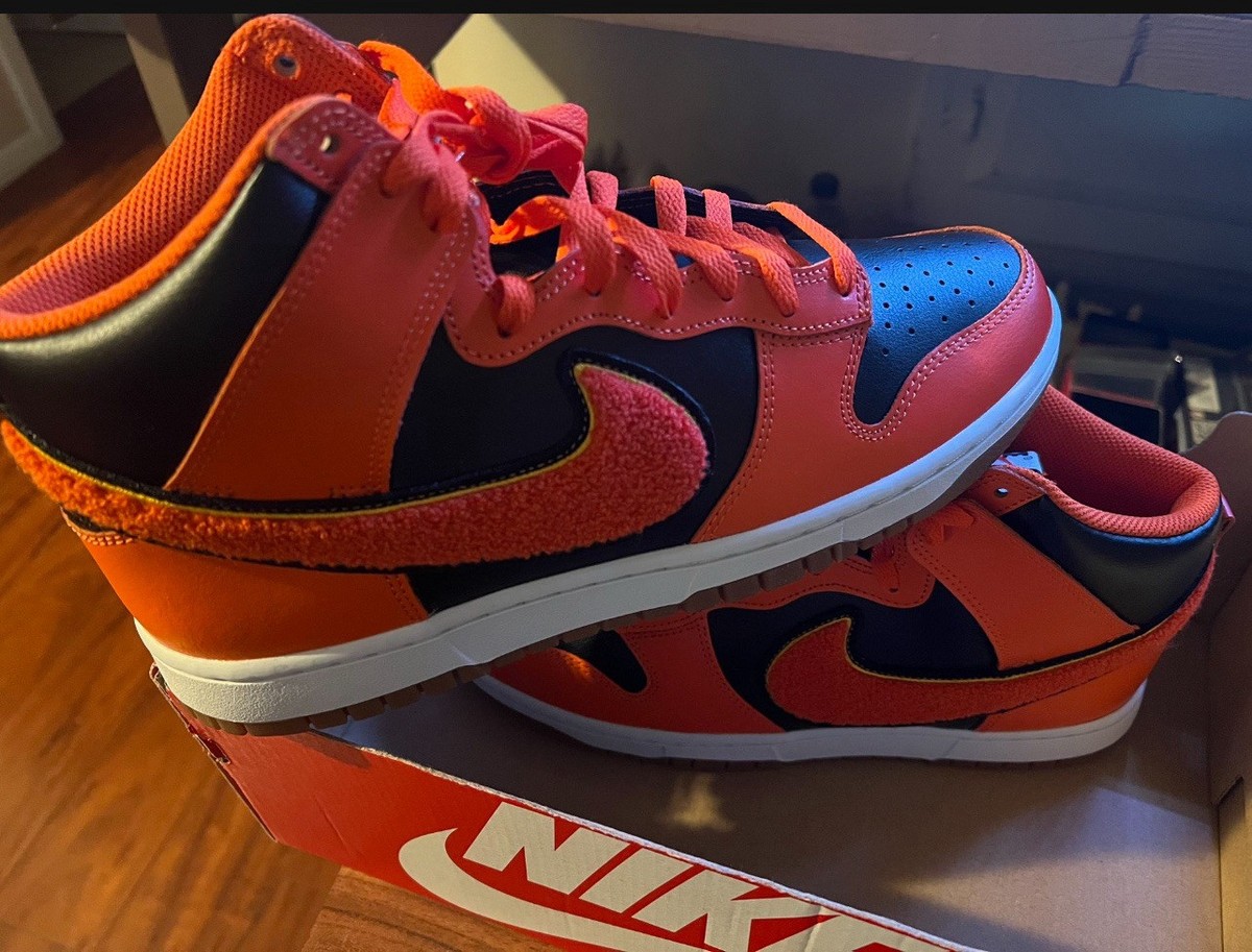 NIKE DUNK HI RETRO ORANGE 26cm「美品」 Nike Dunk High Retro Orange Blaze Syracuse DD1869-100