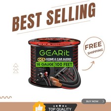 High-Quality 16 Gauge 100ft Speaker Wire - Corrosion Resistant Versatile