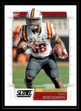 David Montgomery 2019 Score Rookie Card #339. rookie card picture