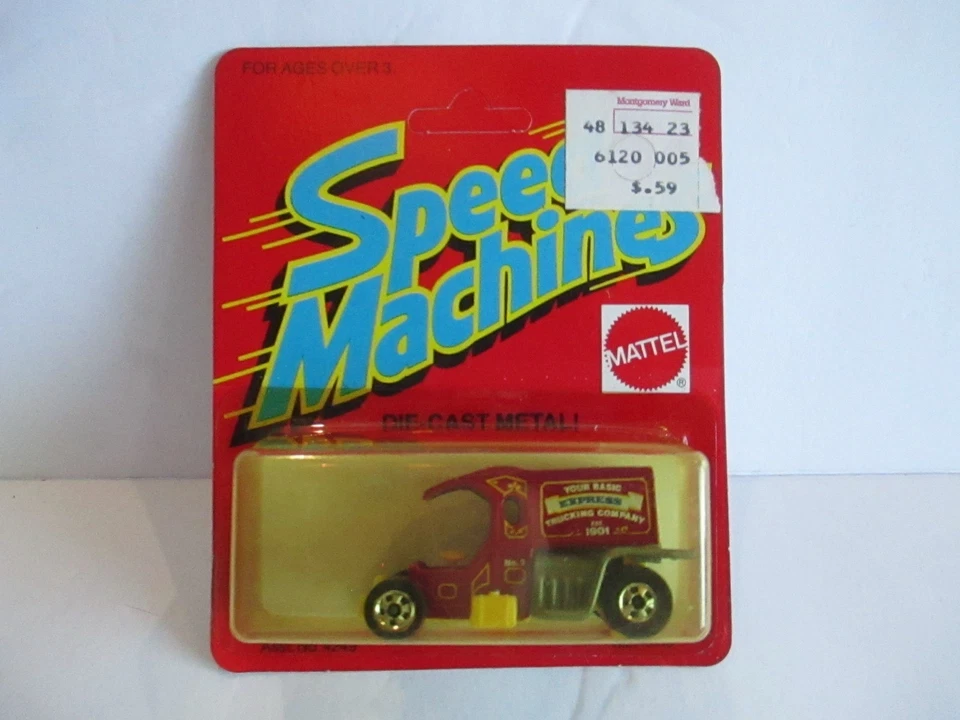 Mattel Hot Wheels Speed Machines 1982 EXPRESS TRUCKING - Red           B73 - Image 3 of 4