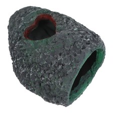 Fish Tank Resin Hideout Green Shrimp Cave Aquarium Landscape Decoration