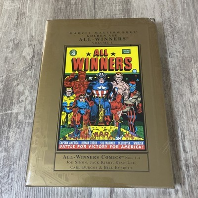 SEALED/BRAND NEW - Marvel Masterworks ALL WINNERS Volume 1 - See Photos