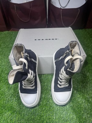 Rick Owens DRKSHDW Double Bumper High 'Black' WMNS (sz EU 36) | eBay