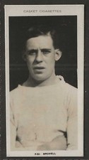 PATTREIOUEX-FAMOUS FOOTBALL 1922 (F1-191)-#051- MANCHESTER CITY - BROWELL 