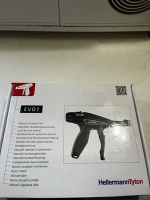 Hellermann Tyton Kabelbinderzange Verarbeitungswerkzeug EVO 7
