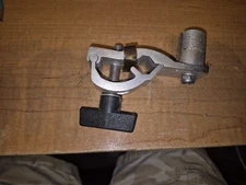 aluminum 1x14 thread vhfgps antenna clamp rail mount bracket