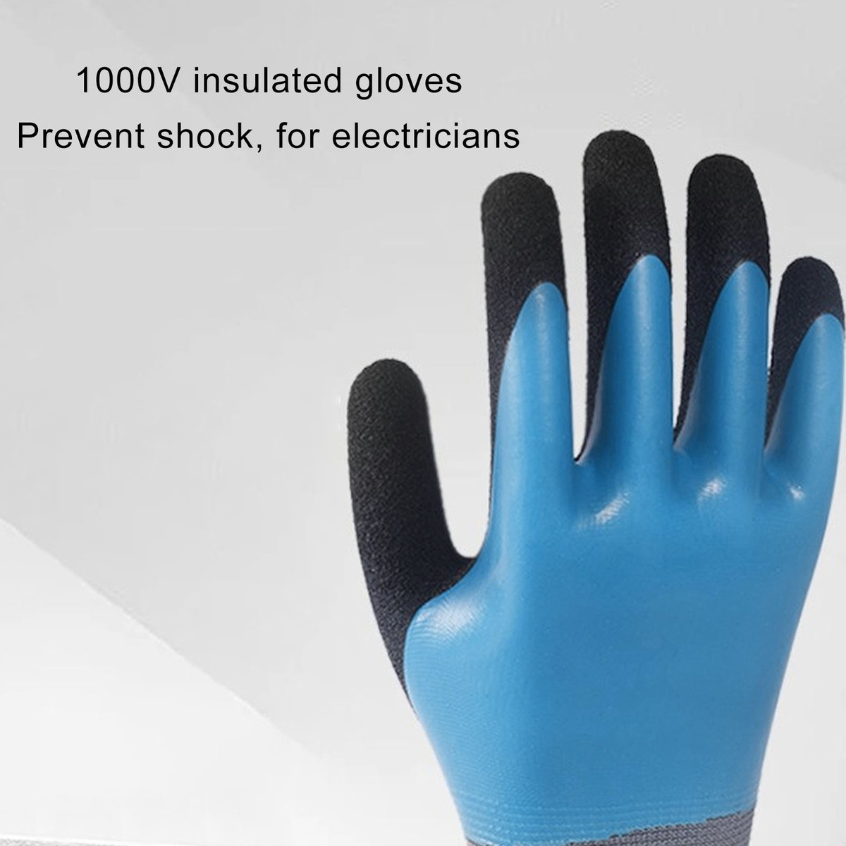 Goshyda Elektriker-Isolierhandschuhe – Spannungsbeständig Bis 1000 V, Flammhemmend, Rutschfest, Für Professionelle Arbeiten