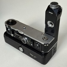 Exc 3 Nikon MD-2 Motor Drive Winder MB-1 Battery Pack for F2 From JAPAN